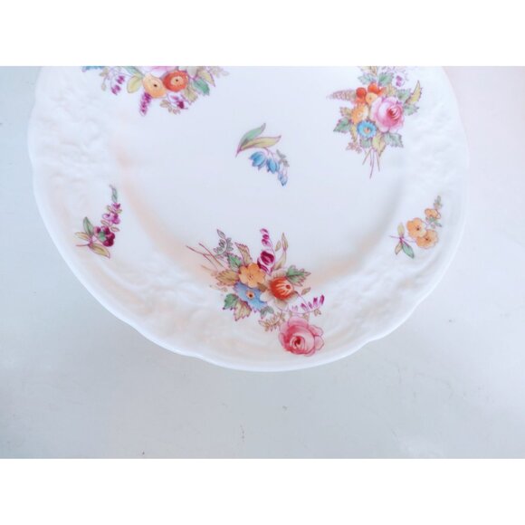 COALPORT SEVRES GROUP PATTERN EMBOSSED Bread & Butter Plates (set of 6)   5 1/2" - Picture 9 of 16